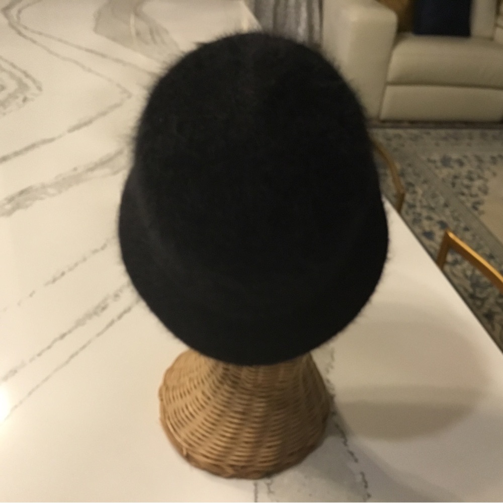 COPY - Black Angora Bucket Hat - Picture 2 of 11